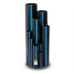 مواسير HDPE سابكو PE 100 قطر خارجي 250 مم سمك 9.6 مم لون اسود | سابكو