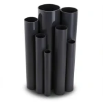 مواسير UPVC مقاس 4 إنش سمك 8.46 مم ضغط 21.7 بار لون اسود