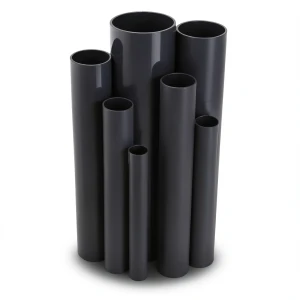 UPVC Pipes 4 Inch Thickness 8.46 mm Pressure 21.7 Bar Black