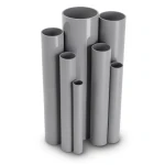 مواسير UPVC مقاس 4 إنش سمك 6.73 مم ضغط 17.2 بار لون رمادي