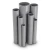 مواسير UPVC مقاس 4 إنش سمك 6.73 مم ضغط 17.2 بار لون رمادي - Image 1