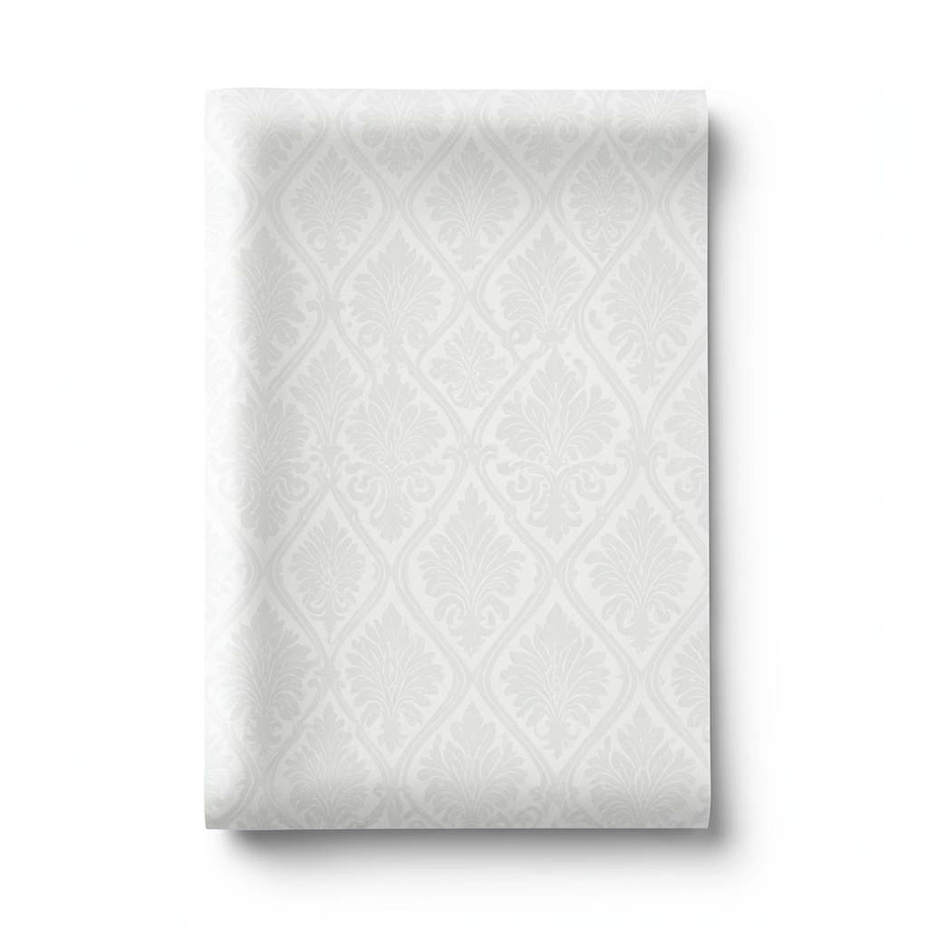 ورق جدراي نقشات 10 م × 0.53 م لون اوف وايت، موديل 31-10291