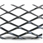 Hot Rolled (Black) Steel Expanded Metal Mesh   Thickness 3 mm Width 1.22 meter Length 7 meter | Bait Al Tatawor Company