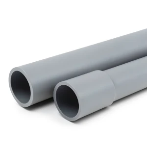 مواسير UPVC EPC 80 مقاس 2 إنش سمك 5.54 مم لون رمادي