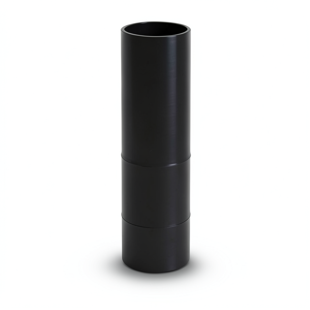مواسير UPVC ضغط اسمي 6.9 بار مقاس 6 إنش سمك 4.11 مم لون أسود