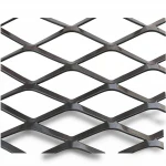 Hot Rolled (Black) Steel Expanded Metal Mesh   Thickness 1.5 mm Width 2.44  meter Length 3 meter | Bait Al Tatawor Company