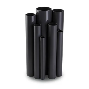مواسير UPVC مقاس 4 إنش سمك 8.46 مم ضغط 21.7 بار لون اسود