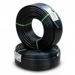 أنابيب HDPE نيبروبلاست PE 100 ضغط 12.5 بار قطر خارجي 50 مم سمك 3.7 مم لون اسود