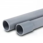 انابيب UPVC لانظمة الصرف الصحي الوطني  ضغط 8 بار  قطر خارجي 90 مم سمك 3.5 مم لون رمادي