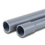 UPVC Pipes Schedule 40 Size 2 Inch Thickness 3.91 mm Gray