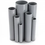 UPVC Pipes  Modern Technology Nominal Pressure 9 Bar Outside Diameter 60.2 mm Thickness 2.5 mm Gray Colour