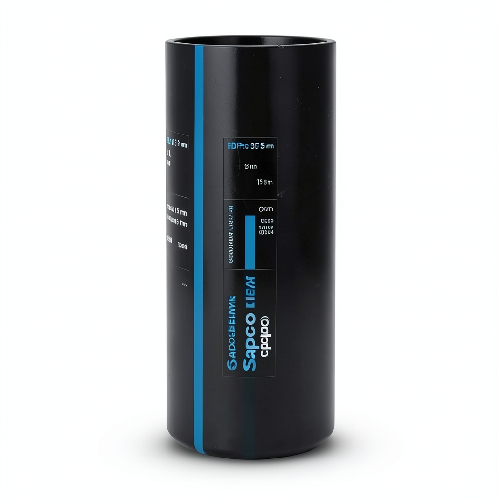 Sappco HDPE Pipe PE 100 Size OD 315 mm Thickness 15 mm Black | SAPPCO