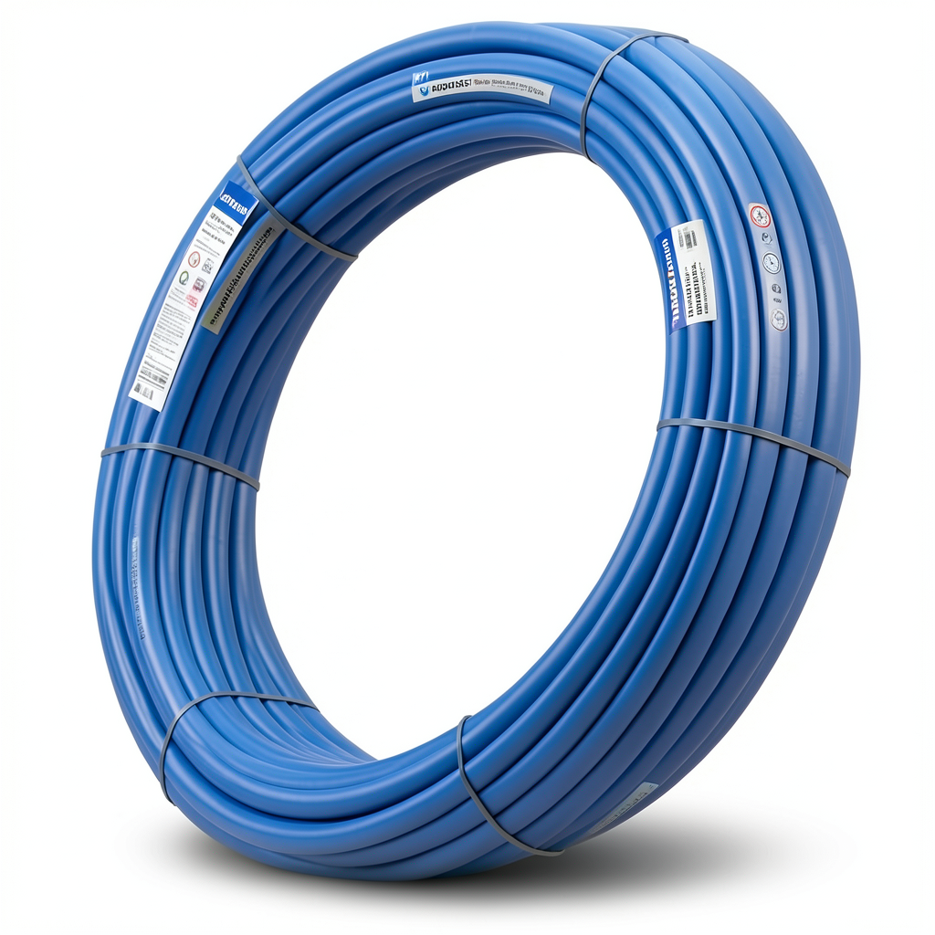 Neproplast HDPE Pipes PE 100 Pressure 10 Bar Outside Diameter 75 mm Thickness 4.5 mm Blue | NEPROPLAST