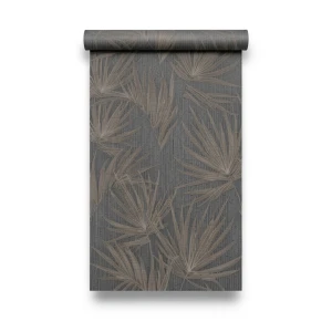 Italian Wallpaper 10m x 0.53m Dark Beige, Model 63010