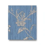 Italian Wallpaper 10m x 1.06m Blue, Model 4772