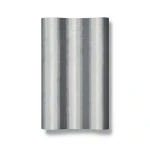 Italian Wallpaper Gray Color Striped Design, Size 10m x 0.70m, Model RC18094