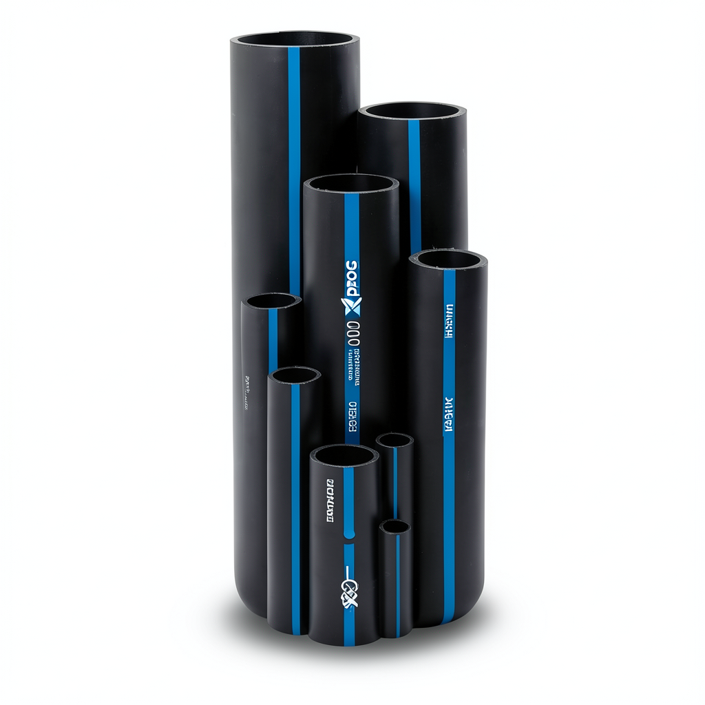 Sappco HDPE Pipe PE 100 Size 400 mm Thickness 19.1 mm Black | SAPPCO