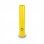 Neproplast HDPE Pipes PE 100 Pressure 12.5 Bar Outside Diameter 125 mm Thickness 9.2 mm Color Yellow