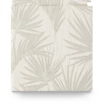 Italian Wall Covering Leaf Pattern 10m x 0.53m Beige