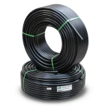 HDPE Pipes PE 100 Pressure 10 Bar 75 mm Diameter 4.5 mm Thickness Black | NEPROPLAST