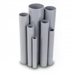 مواسير UPVC التقنية العصرية  مقاس   3 إنش سمك 1.55 مم لون رمادي