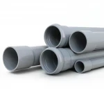 انابيب UPVC بلاسكو جدول 80  مقاس  ½ 1  إنش سمك 5.1 مم لون رمادي