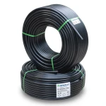 أنابيب HDPE PE 100 ضغط 10 بار قطر 125 مم سمك 7.4 مم لون أسود | نيبروبلاست