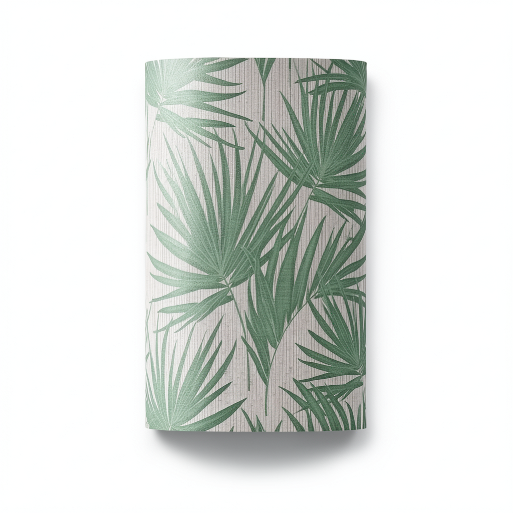 Italian Wall Decoration Green Color 10m x 0.53m, Model 63001