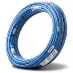 أنابيب HDPE PE 100 ضغط 10 بار قطر خارجي 125 مم سمك 7.4 مم أزرق | نيبروبلاست