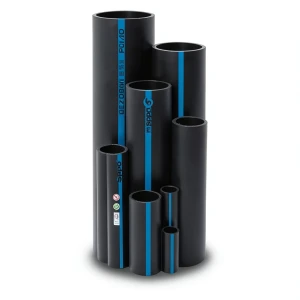 Sappco HDPE Pipe PE 100 Size 400 mm Thickness 19.1 mm Black | SAPPCO
