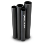 أنابيب HDPE PE 100 ضغط 10 بار قطر خارجي 140 مم سمك 8.3 مم لون أسود | نيبروبلاست