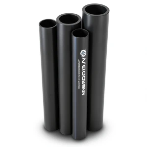 أنابيب HDPE PE 100 ضغط 10 بار قطر خارجي 140 مم سمك 8.3 مم لون أسود | نيبروبلاست