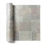 Patterned wallpaper, blended colors, model 97202, size 10 x 1.06 meters