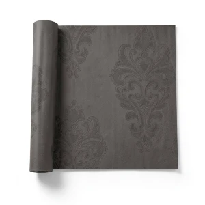 ورق حائط ايطالي تصميم كلاسيك 10 م×1.06م بيج غامق، موديل 44401