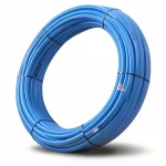 أنابيب HDPE نيبروبلاست PE 100 ضغط 6 بار قطر خارجي 90 مم سمك 3.3 مم لون ازرق   