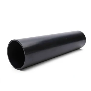 مواسير UPVC ضغط اسمي 13.8 بار مقاس 6 إنش سمك 8.03 مم لون اسود
