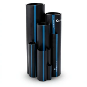 Sappco HDPE Pipe PE 100 Size OD 400 mm Thickness 23.7 mm Black | SAPPCO