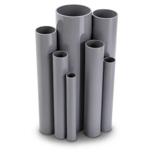 UPVC Pipes Nominal Pressure 17.2 Bar Size 6 inch Thickness 9.91 mm Gray