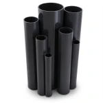 مواسير UPVC ضغط 6.9 بار مقاس 8 إنش سمك 5.33 مم لون اسود
