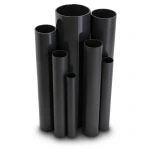 مواسير UPVC ضغط 11 بار مقاس 8 إنش سمك 8.43 مم لون اسود