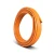 HDPE Plastic Coil Pipe PN 6 Bar PE 100, 25 mm OD, 2.3 mm Thickness, Orange - Image 1