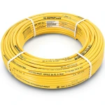 أنابيب HDPE PE 80 ضغط 8 بار قطر 40 مم سمك 2.4 مم لون أصفر | نيبروبلاست