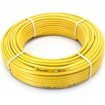 أنابيب HDPE نيبروبلاست PE 100 ضغط 12.5 بار قطر خارجي 20 مم سمك 1.8 مم لون أصفر 