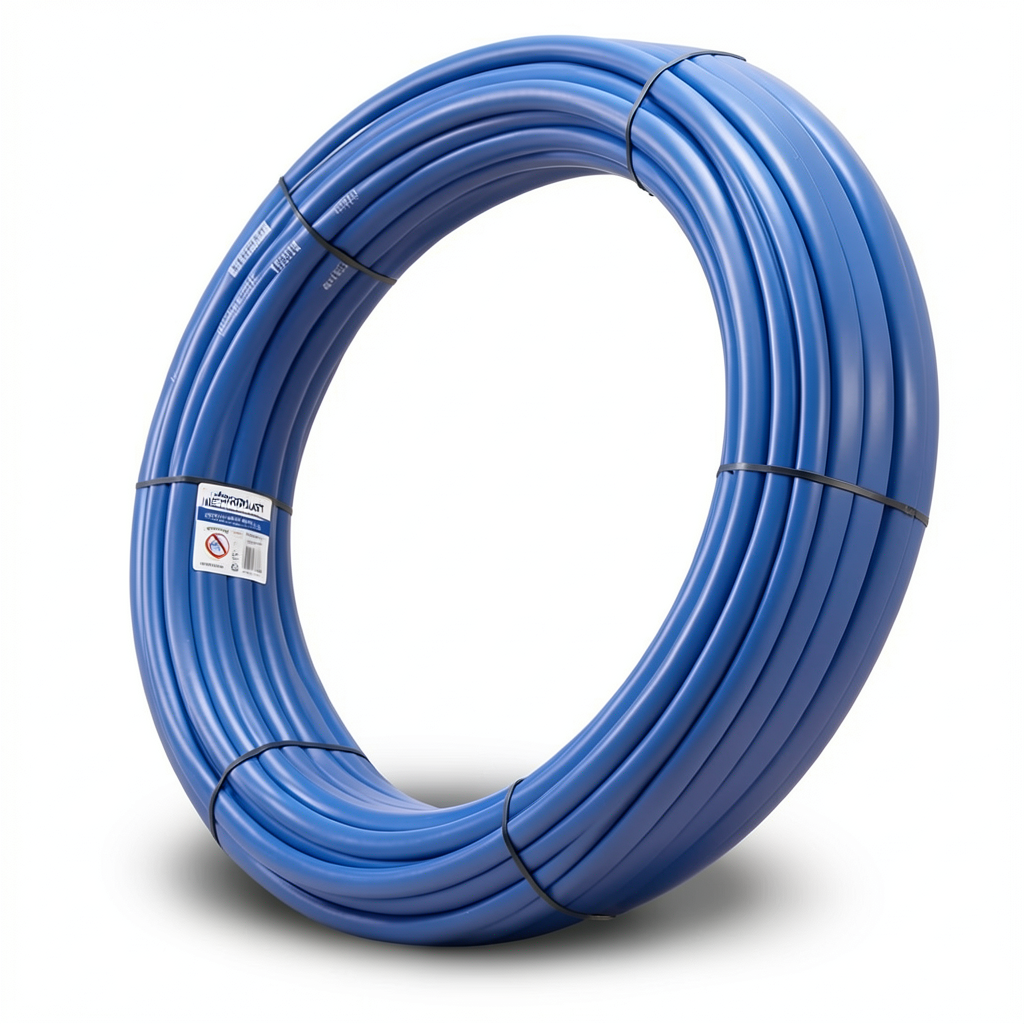 Neproplast HDPE Pipes PE 100 Pressure 10 Bar Outside Diameter 75 mm Thickness 4.5 mm Blue | NEPROPLAST