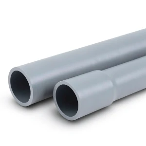 مواسير UPVC قطر خارجي 450 مم ضغط 6 بار سمك 13.20 مم لون رمادي