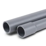 أنابيب UPVC جدول 40 مقاس 6 إنش سمك 7.11 مم لون رمادي