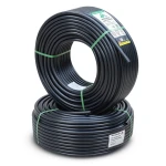 أنابيب HDPE PE 100 ضغط 10 بار قطر خارجي 63 مم سمك 3.8 مم لون أسود | نيبروبلاست