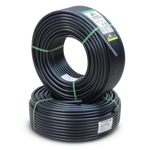 HDPE Pipes PE 100 Pressure 10 Bar Outside Diameter 63 mm Thickness 3.8 mm Black | NEPROPLAST