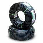 أنابيب HDPE نيبروبلاست PE 100 ضغط 12.5 بار قطر خارجي 20 مم سمك 1.8 مم لون اسود