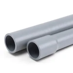 UPVC Pipes Nominal Pressure 6 Bar Outer Diameter 500 mm Thickness 14.60 mm Gray